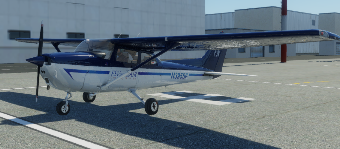 C172SP blue